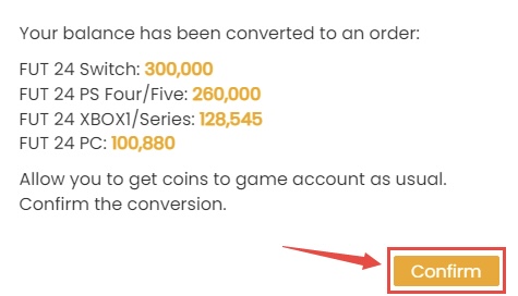 coins-to-order convert